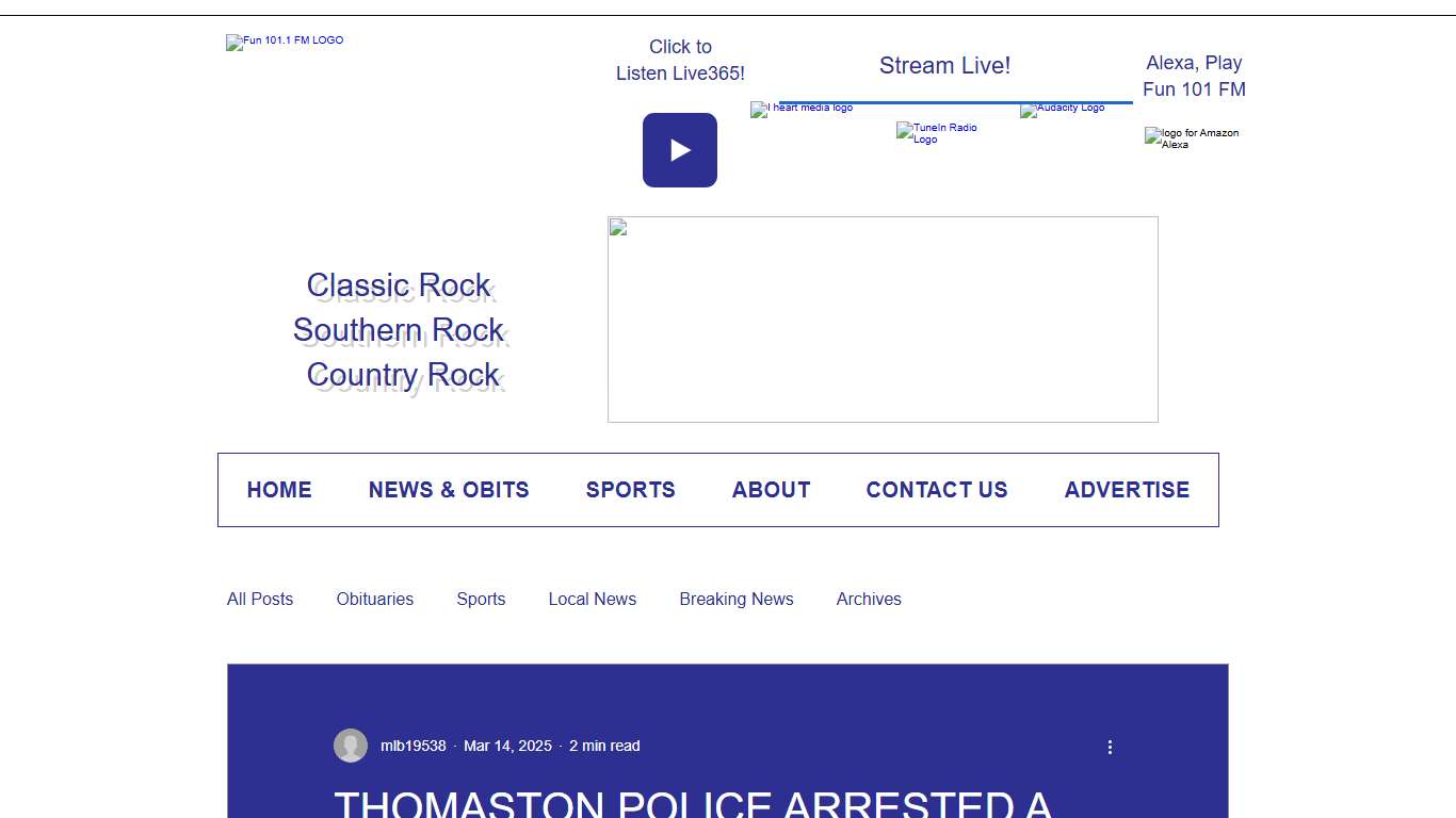 THOMASTON POLICE ARRESTED A SUSPECT FOR THREAT TO CLERK AT RACEWAY